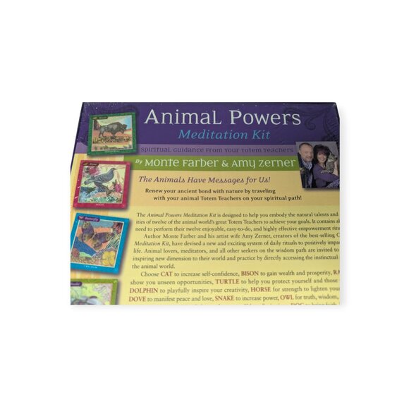Animal Powers Meditation Kit by Monte Farber & Amy Zerner Sealed - Picture 10 of 12